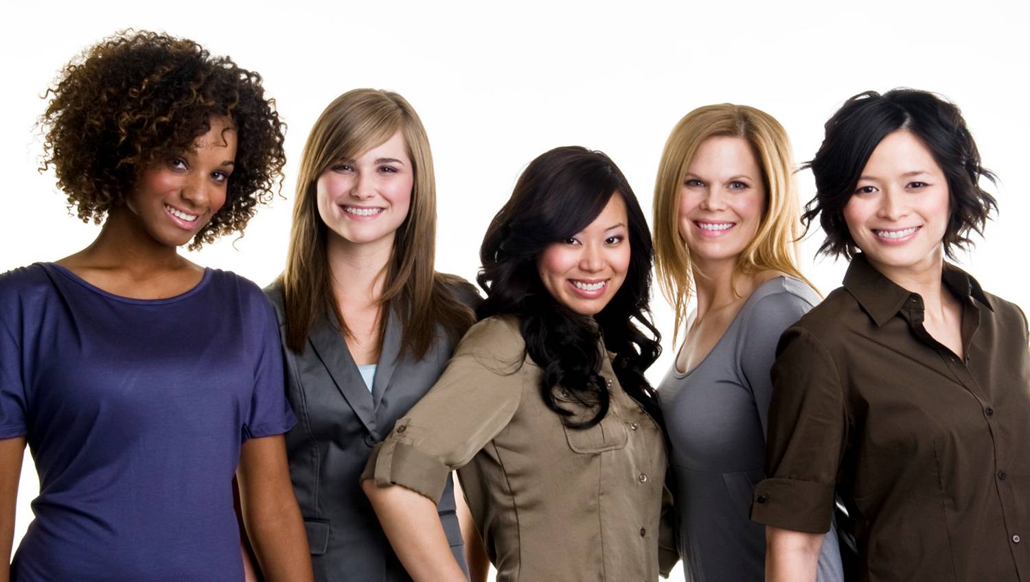 can you tell which of these women are wearing invisible braces?